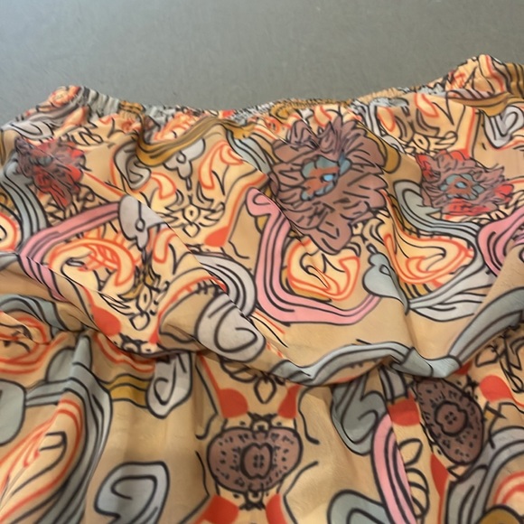 Strapless women’s pants jumper /one piece groovy pattern retro vibes - Picture 2 of 2